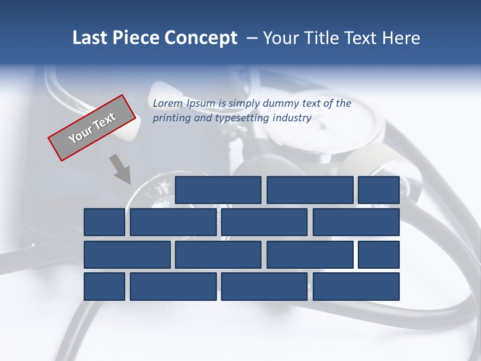 Stethoscope And Sphingomamometer PowerPoint Template