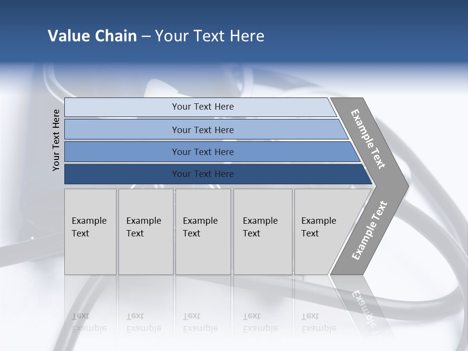 Stethoscope And Sphingomamometer PowerPoint Template