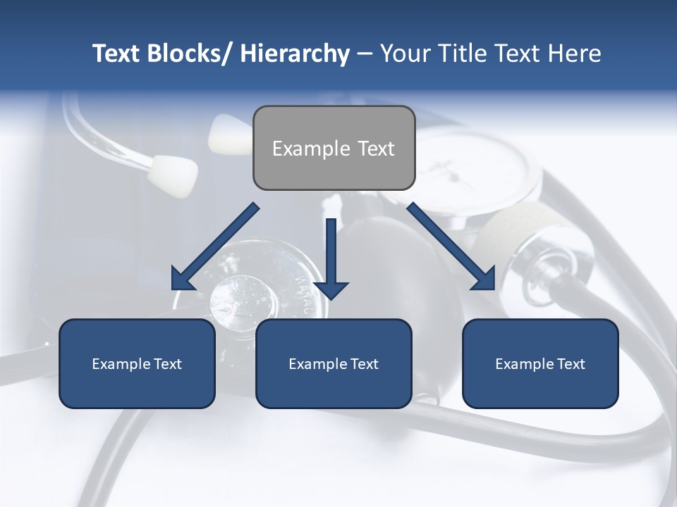 Stethoscope And Sphingomamometer PowerPoint Template