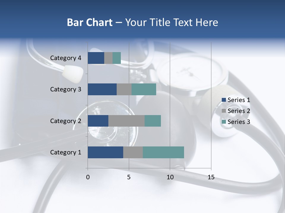 Stethoscope And Sphingomamometer PowerPoint Template