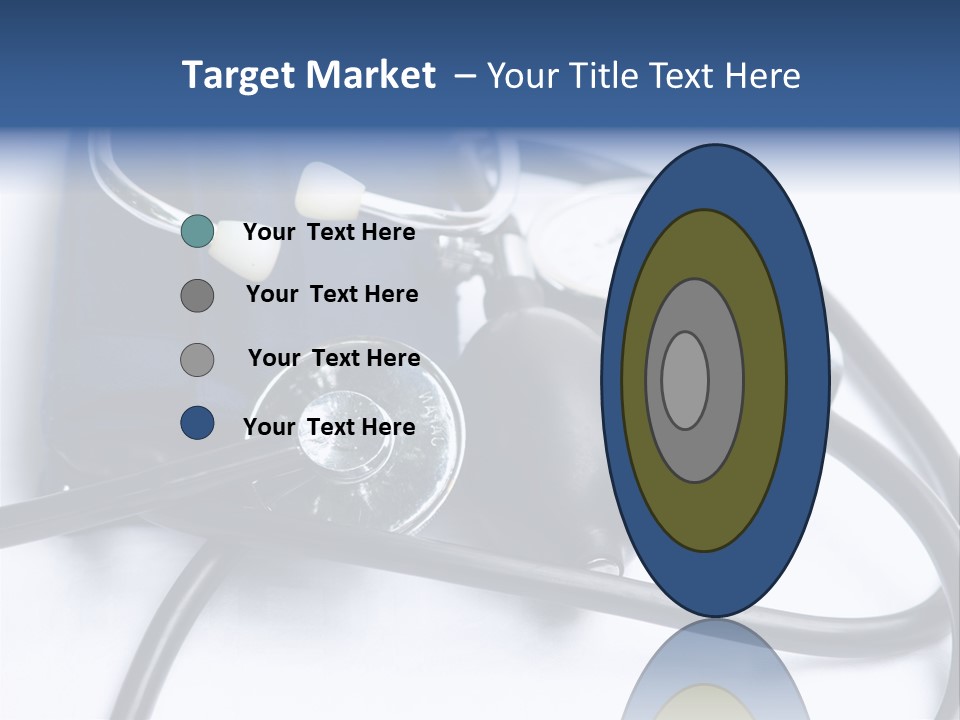 Stethoscope And Sphingomamometer PowerPoint Template