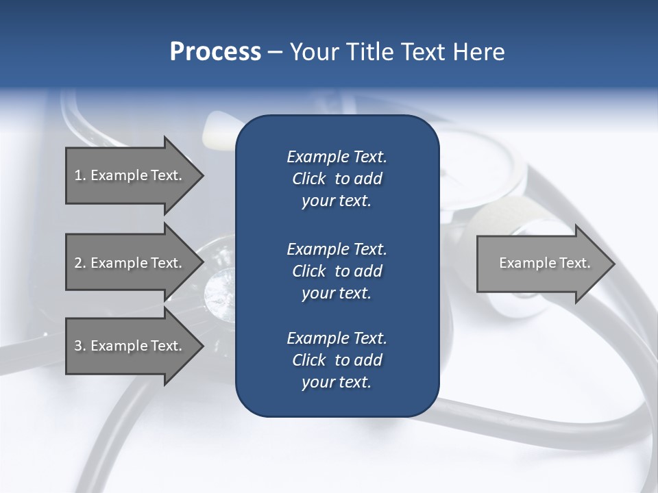 Stethoscope And Sphingomamometer PowerPoint Template