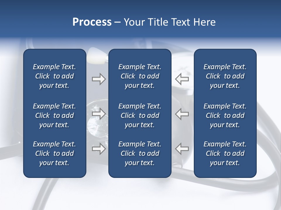 Stethoscope And Sphingomamometer PowerPoint Template