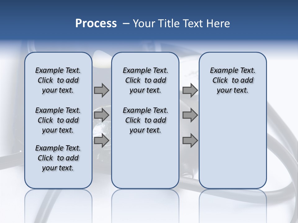 Stethoscope And Sphingomamometer PowerPoint Template