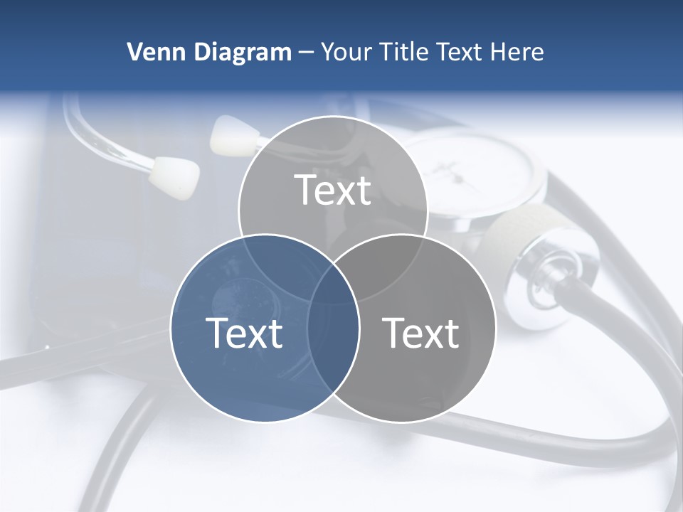 Stethoscope And Sphingomamometer PowerPoint Template