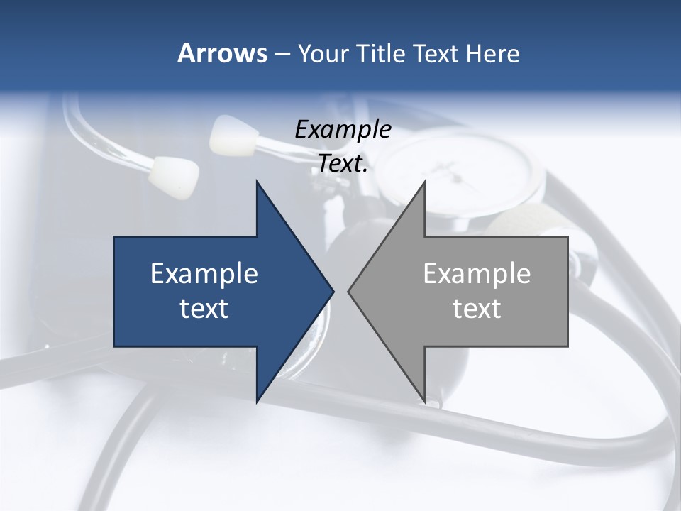 Stethoscope And Sphingomamometer PowerPoint Template
