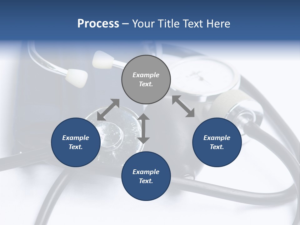 Stethoscope And Sphingomamometer PowerPoint Template