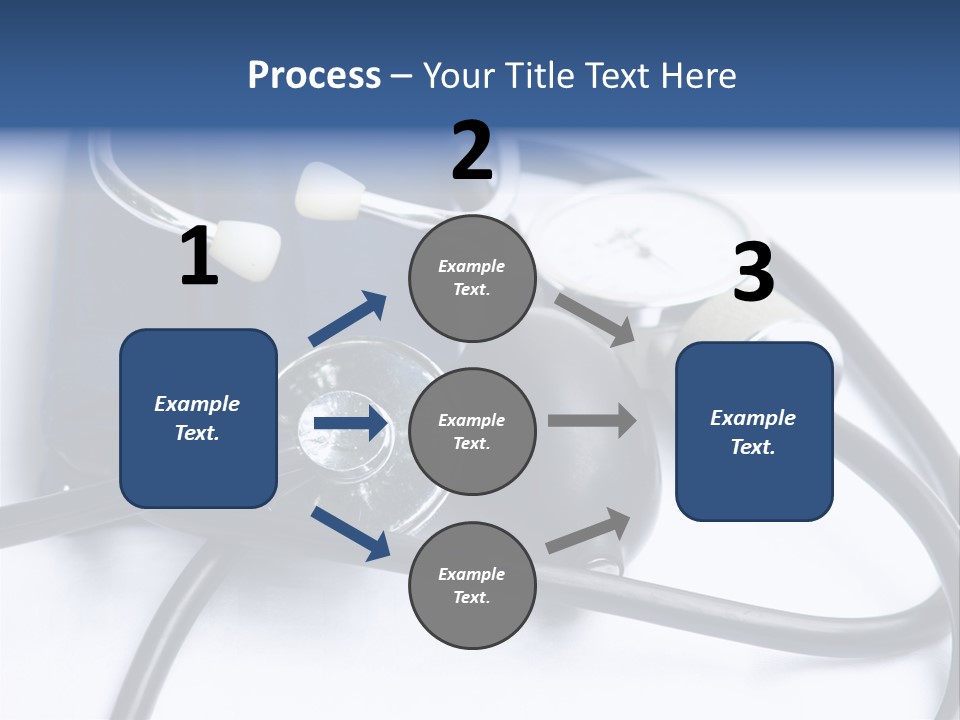 Stethoscope And Sphingomamometer PowerPoint Template
