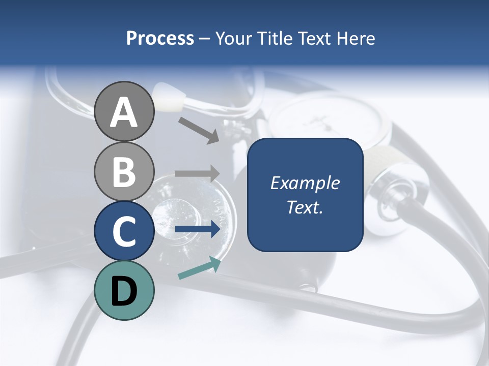 Stethoscope And Sphingomamometer PowerPoint Template