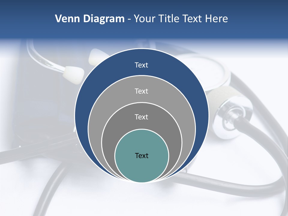 Stethoscope And Sphingomamometer PowerPoint Template
