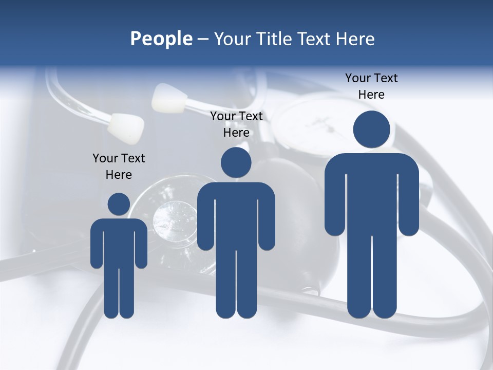 Stethoscope And Sphingomamometer PowerPoint Template