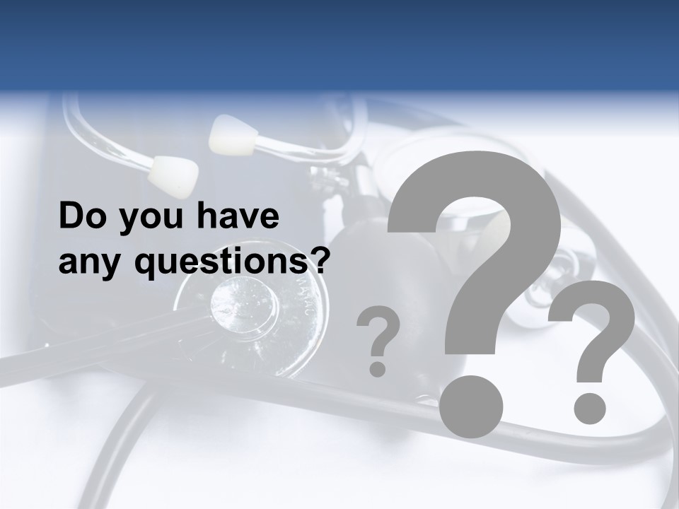 Stethoscope And Sphingomamometer PowerPoint Template