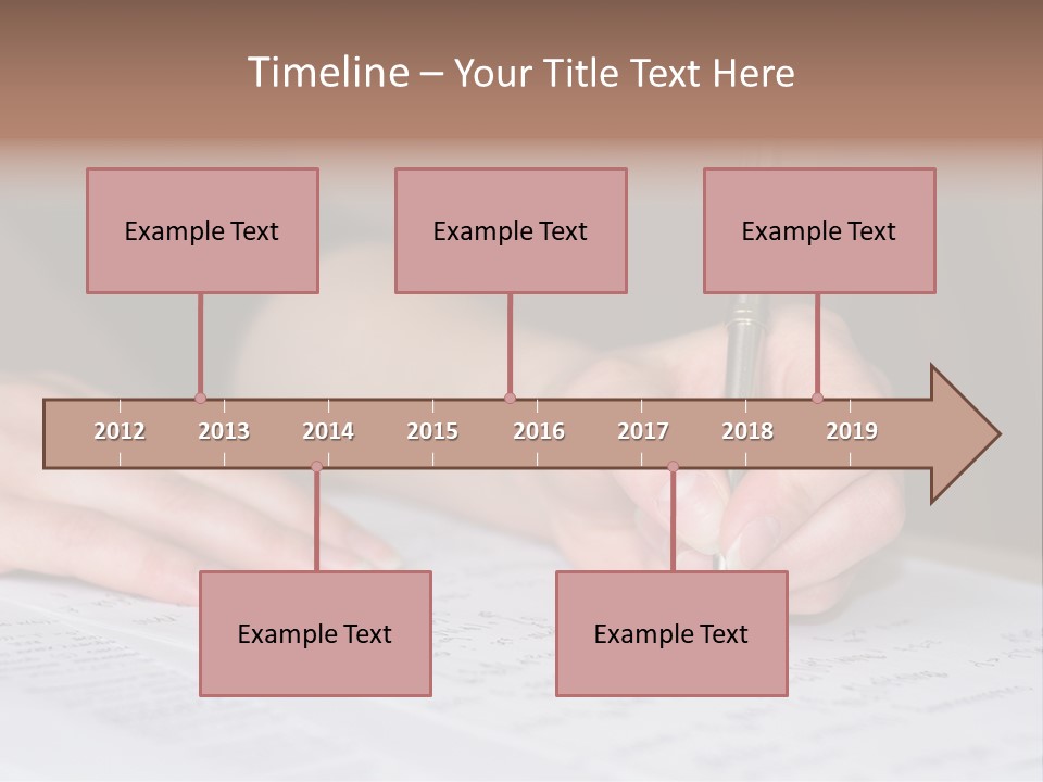 Gold Guy Puzzled PowerPoint Template