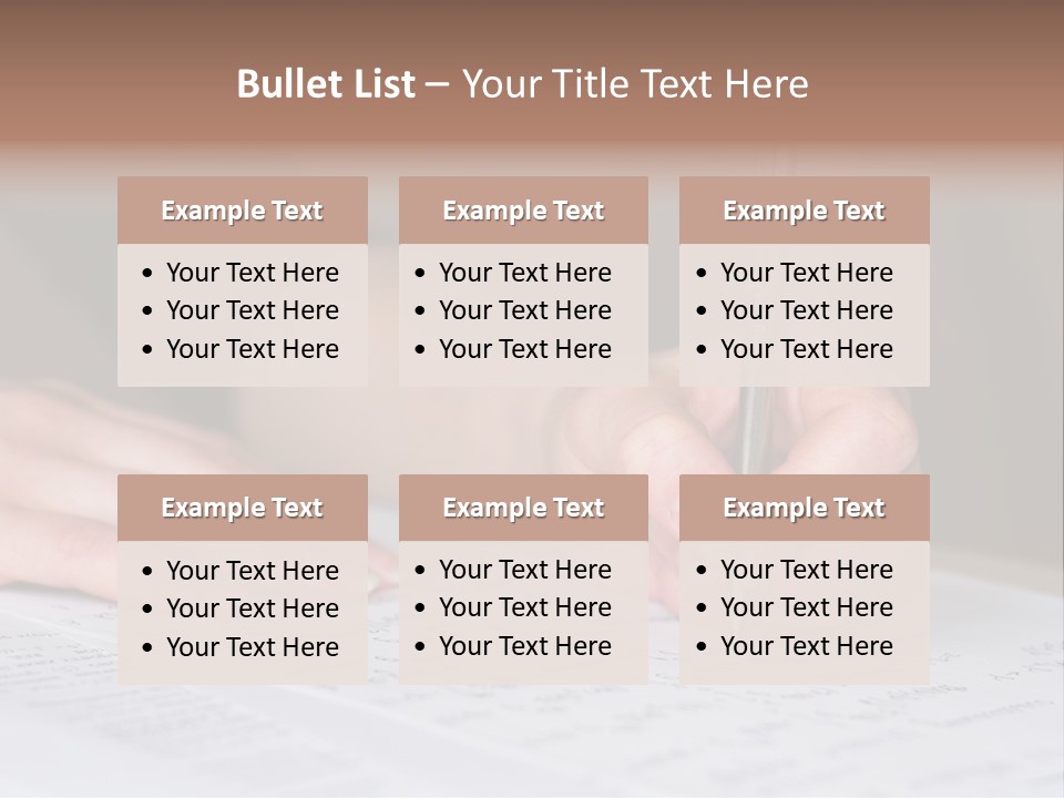 Gold Guy Puzzled PowerPoint Template