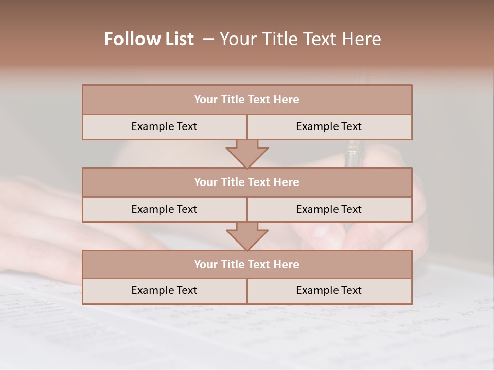 Gold Guy Puzzled PowerPoint Template