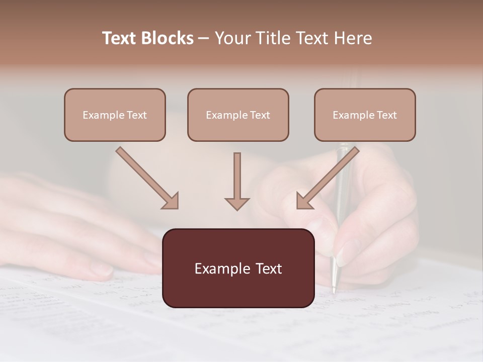 Gold Guy Puzzled PowerPoint Template