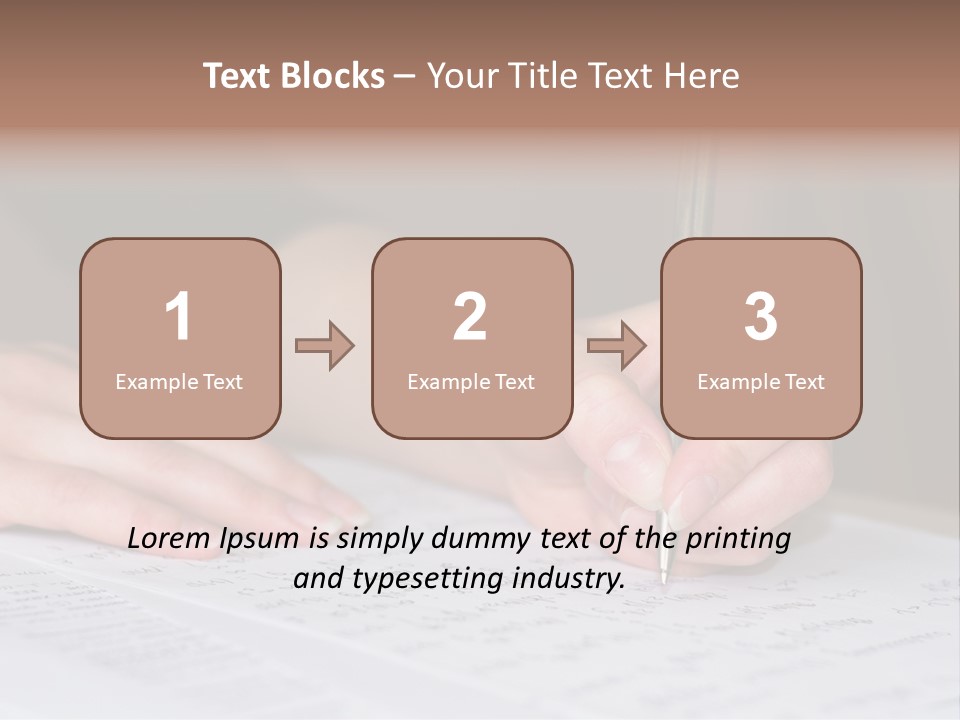 Gold Guy Puzzled PowerPoint Template