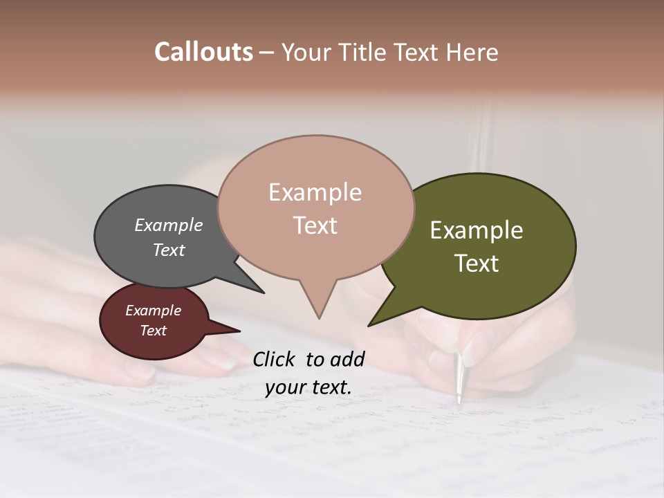 Gold Guy Puzzled PowerPoint Template