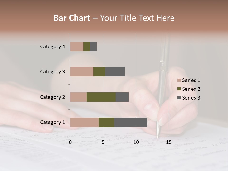 Gold Guy Puzzled PowerPoint Template