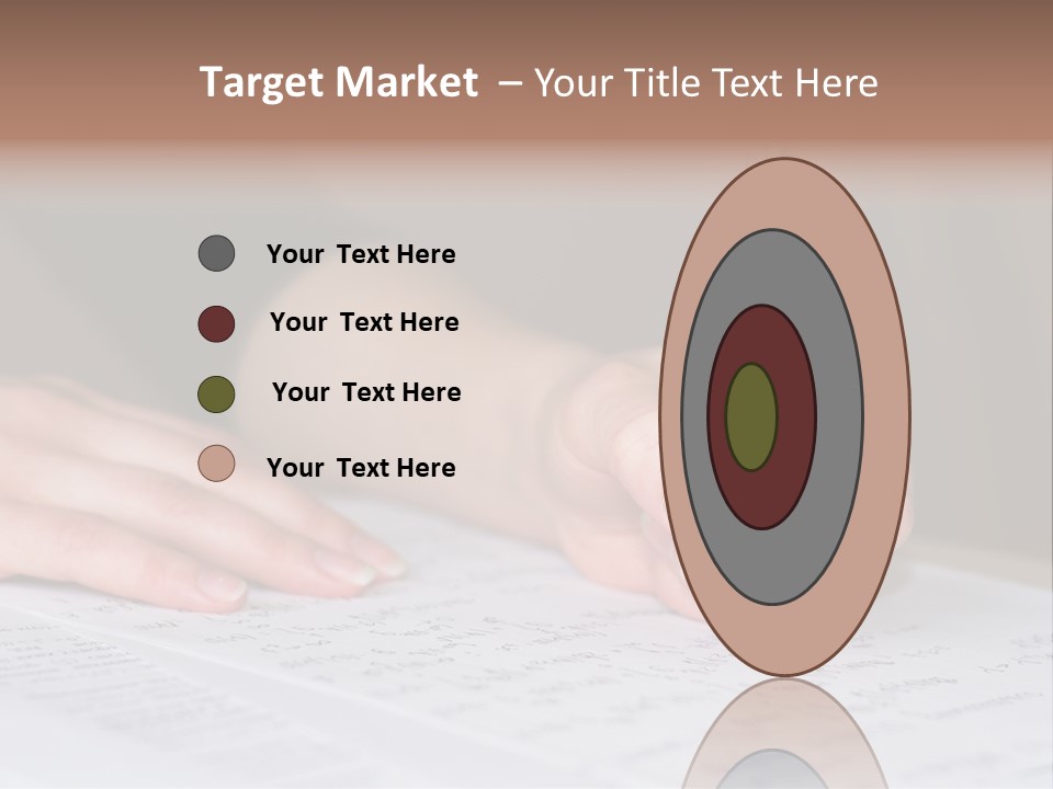 Gold Guy Puzzled PowerPoint Template