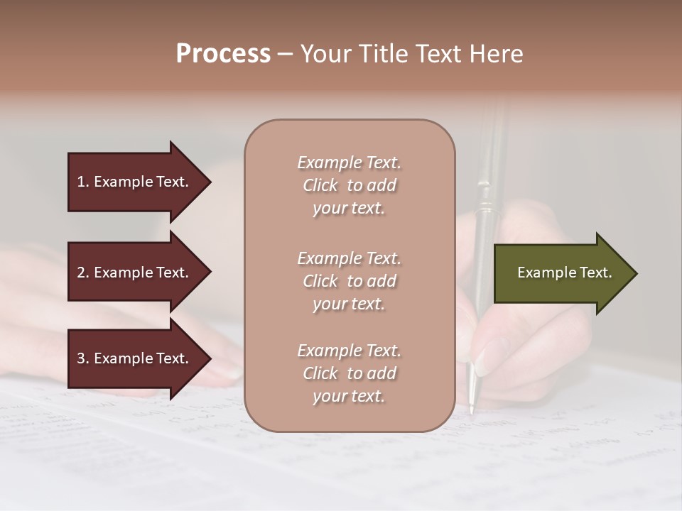 Gold Guy Puzzled PowerPoint Template