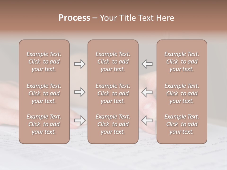 Gold Guy Puzzled PowerPoint Template