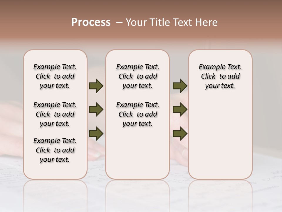 Gold Guy Puzzled PowerPoint Template
