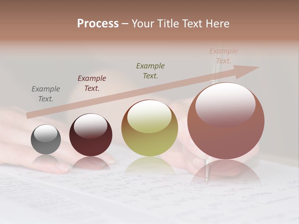 Gold Guy Puzzled PowerPoint Template