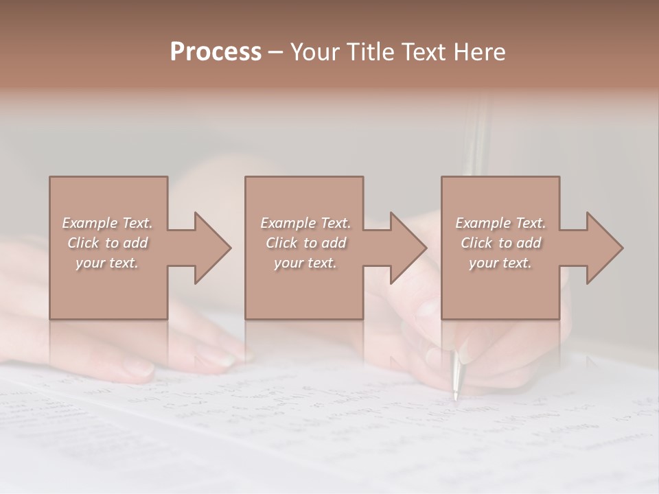 Gold Guy Puzzled PowerPoint Template