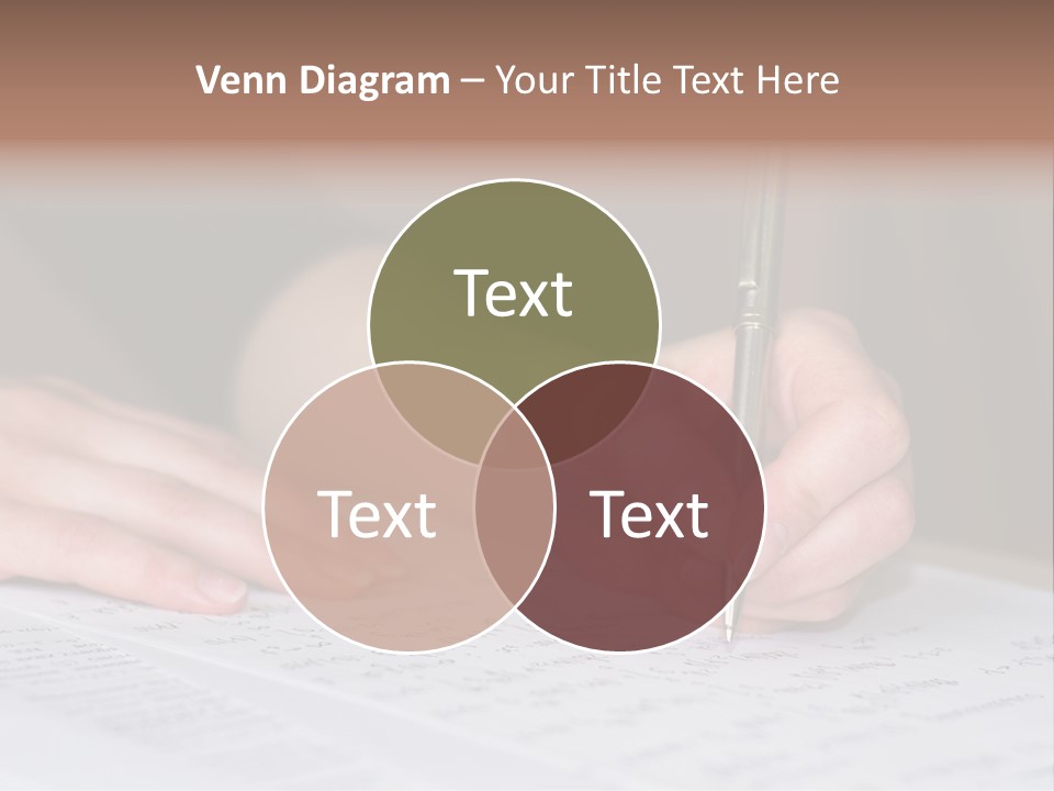 Gold Guy Puzzled PowerPoint Template