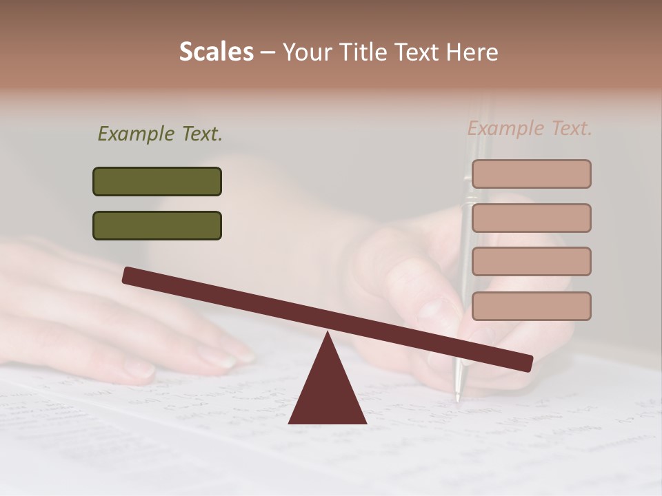 Gold Guy Puzzled PowerPoint Template