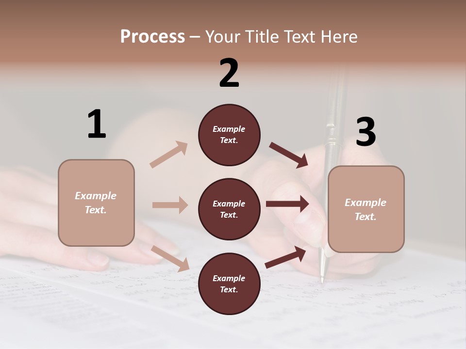 Gold Guy Puzzled PowerPoint Template