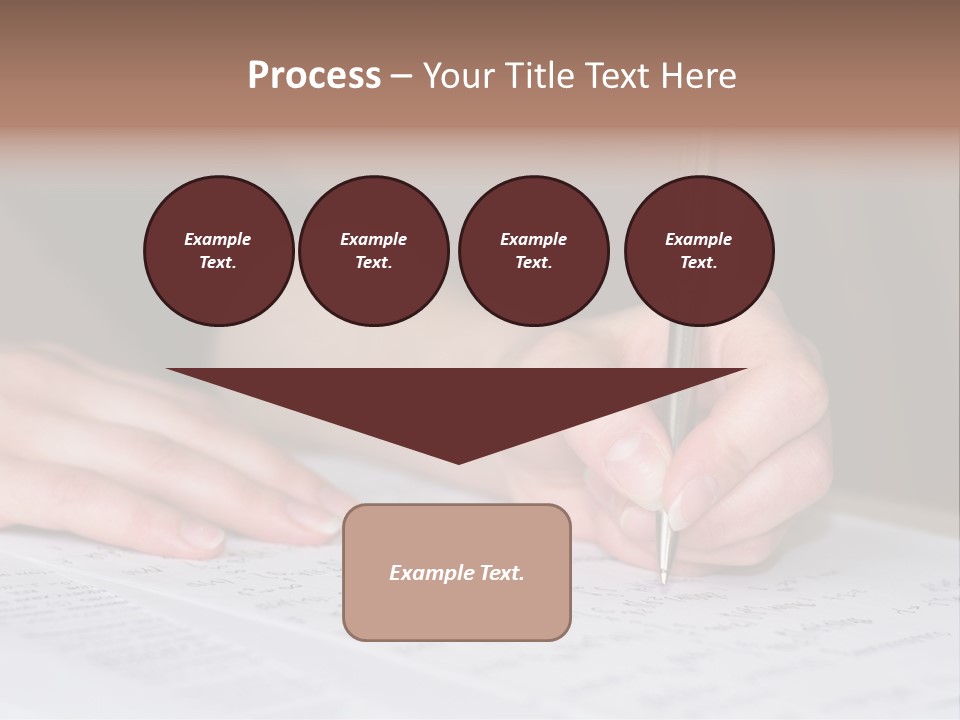 Gold Guy Puzzled PowerPoint Template