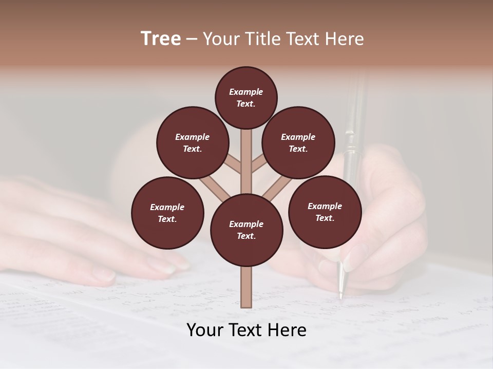 Gold Guy Puzzled PowerPoint Template