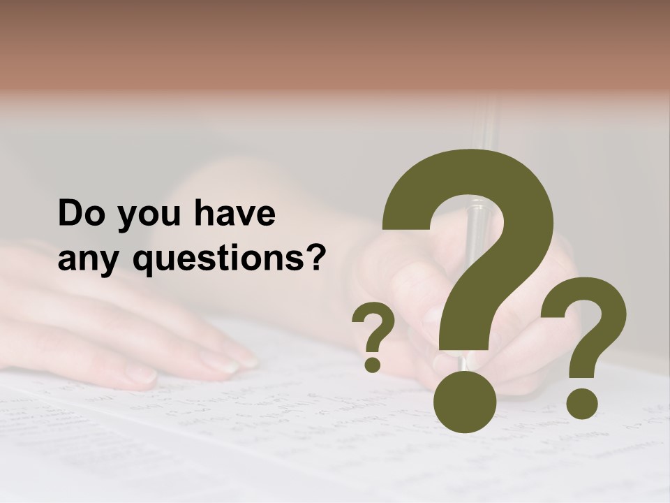 Gold Guy Puzzled PowerPoint Template