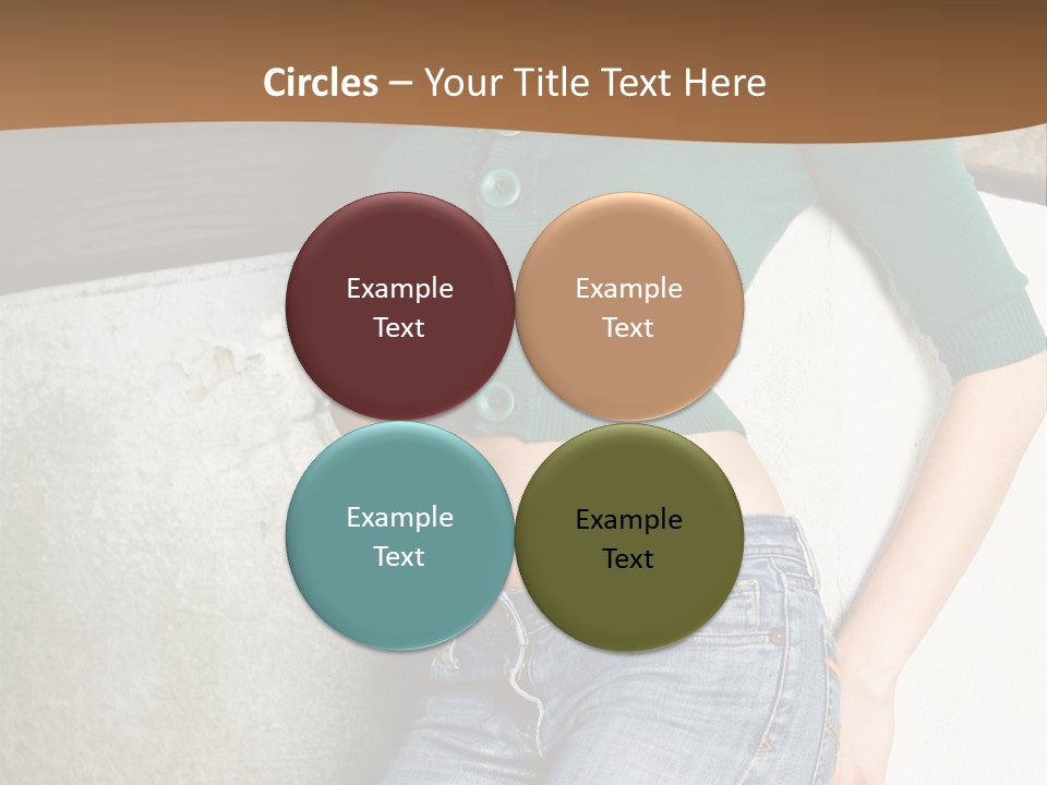 Small Sweater And Jeans PowerPoint Template