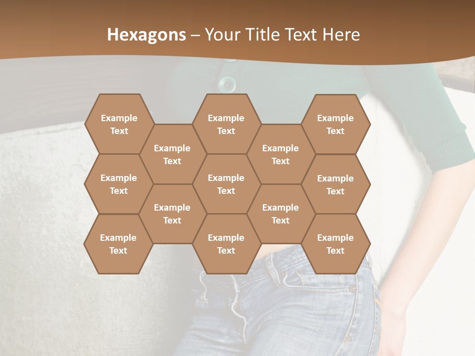 Small Sweater And Jeans PowerPoint Template