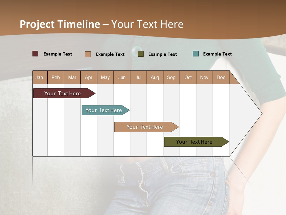 Small Sweater And Jeans PowerPoint Template