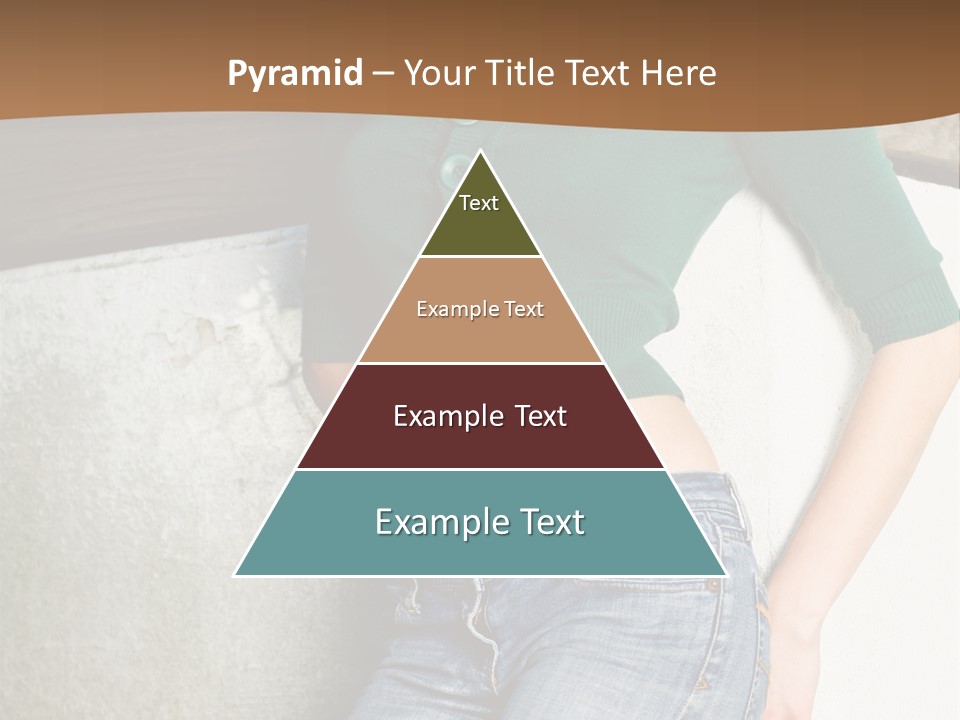 Small Sweater And Jeans PowerPoint Template