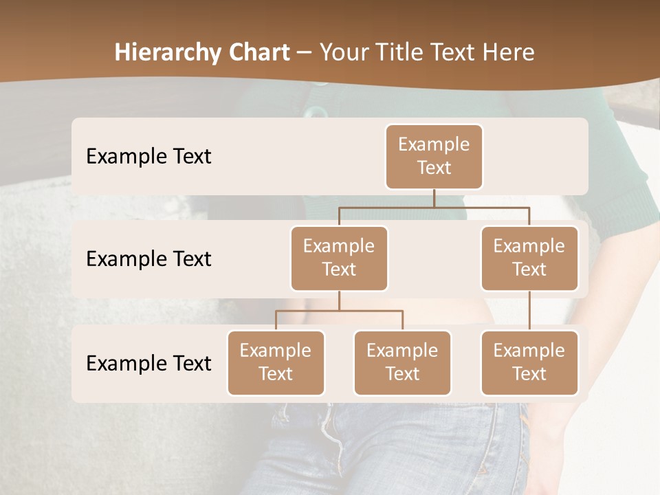 Small Sweater And Jeans PowerPoint Template