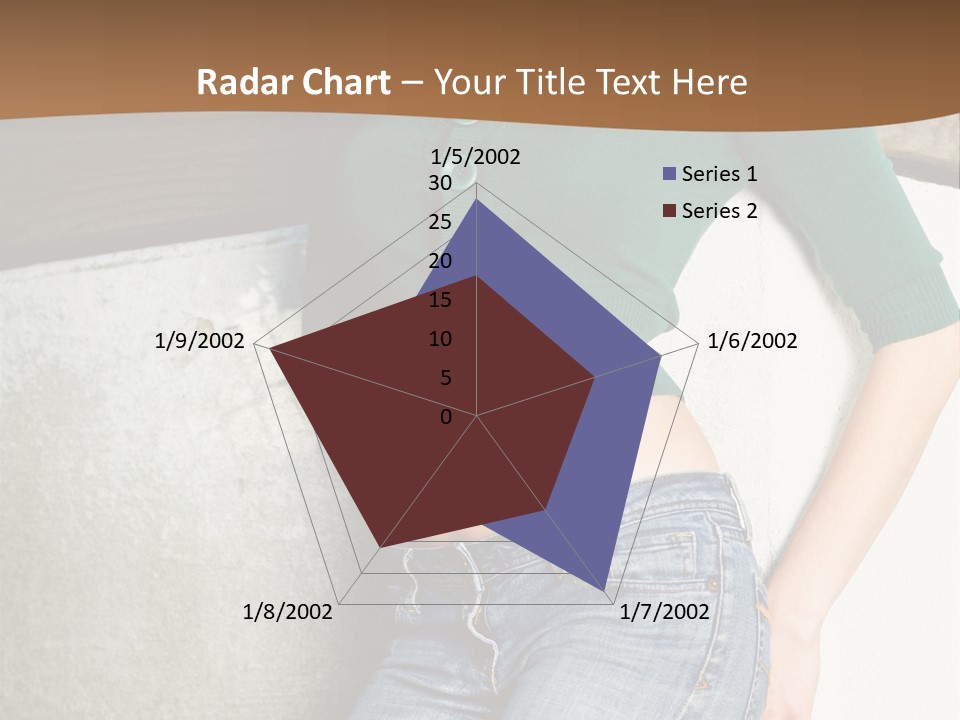 Small Sweater And Jeans PowerPoint Template