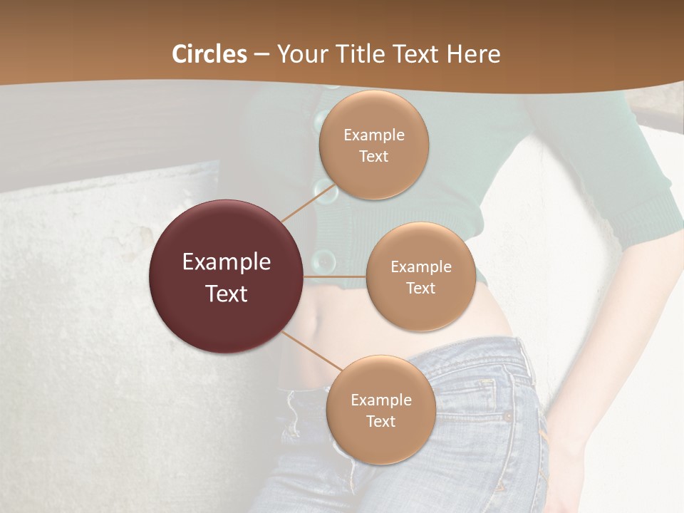 Small Sweater And Jeans PowerPoint Template