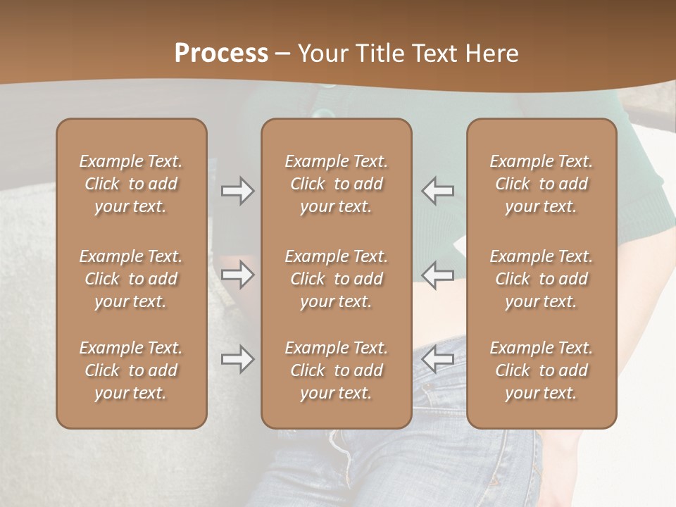 Small Sweater And Jeans PowerPoint Template