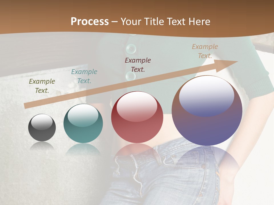 Small Sweater And Jeans PowerPoint Template