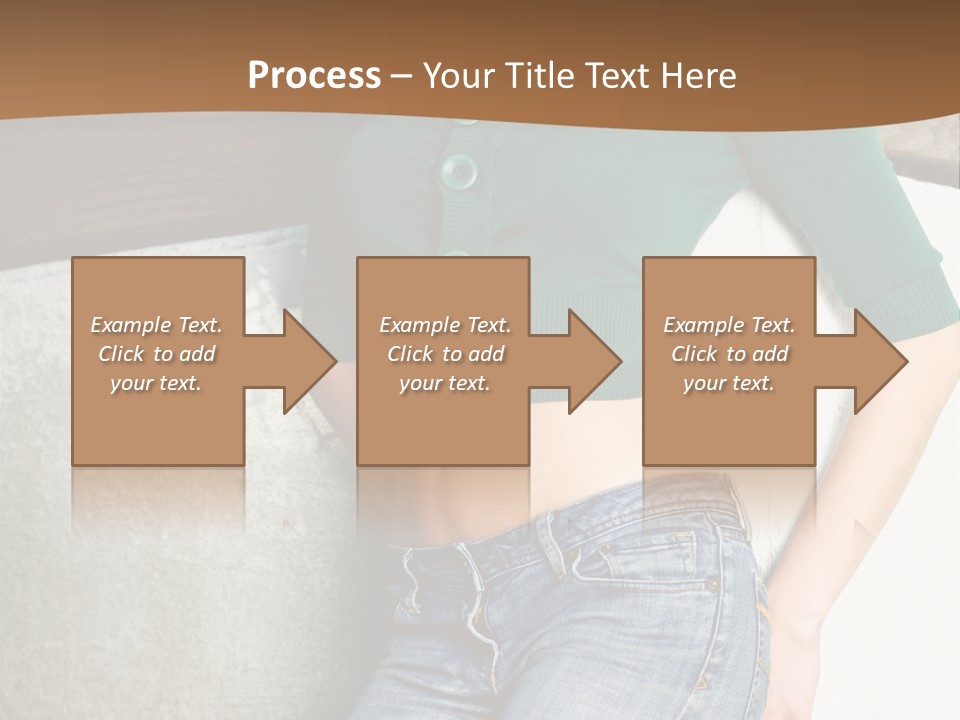 Small Sweater And Jeans PowerPoint Template