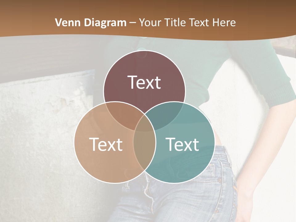 Small Sweater And Jeans PowerPoint Template