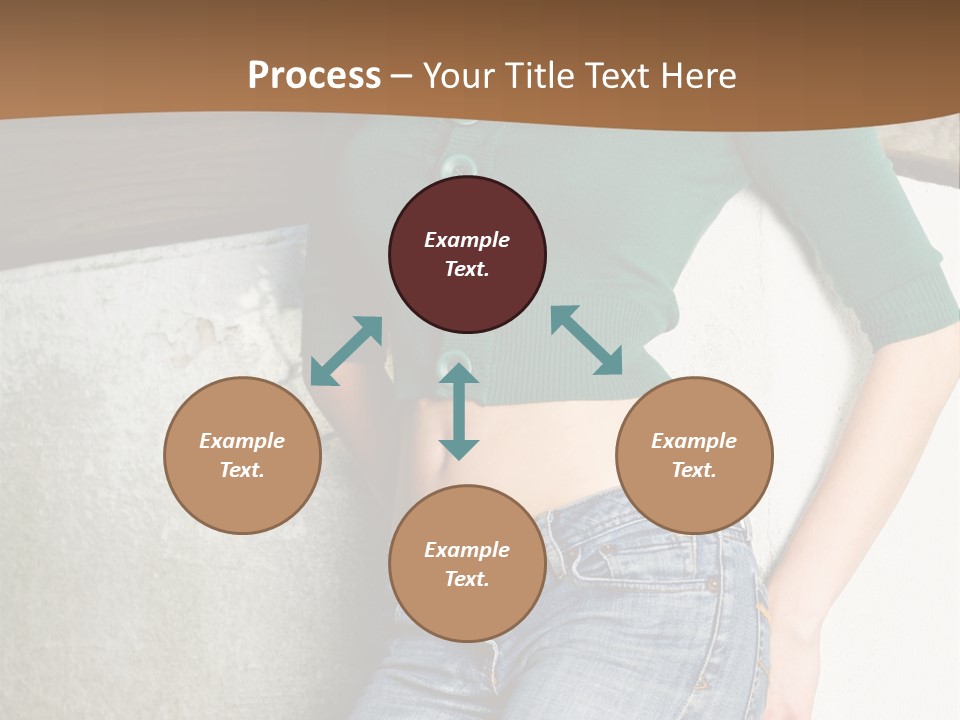 Small Sweater And Jeans PowerPoint Template