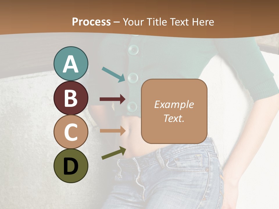 Small Sweater And Jeans PowerPoint Template