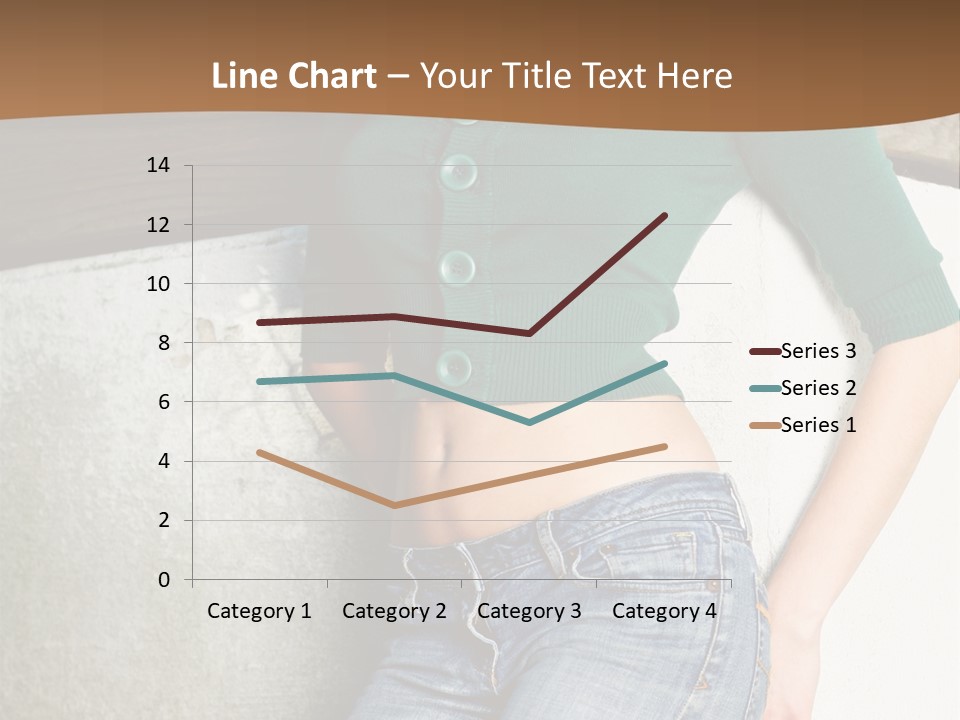 Small Sweater And Jeans PowerPoint Template