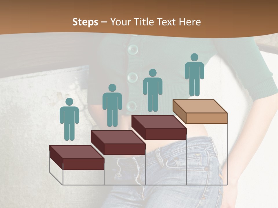 Small Sweater And Jeans PowerPoint Template